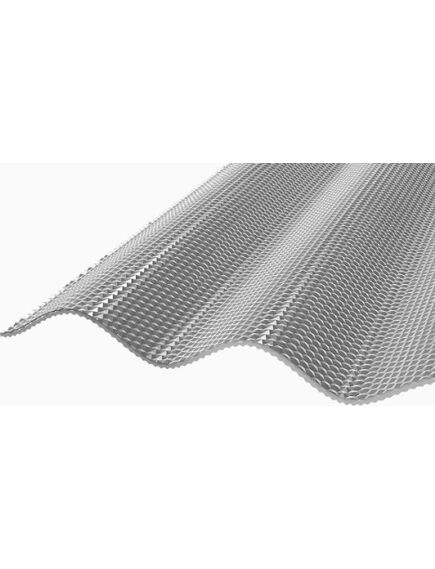 Profilētā polikarbonāta loksne DIAMOND SINUS 2,8 mm 1.045x4m, pelēks;, 2 image