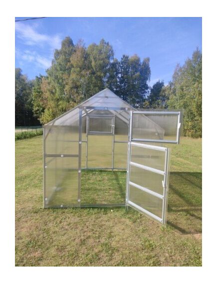 Siltumnīca KLASIKA BERNARD 2,35x8 m ar 6mm polikarbonāta pārklājumu, 4779037492374, 2 image