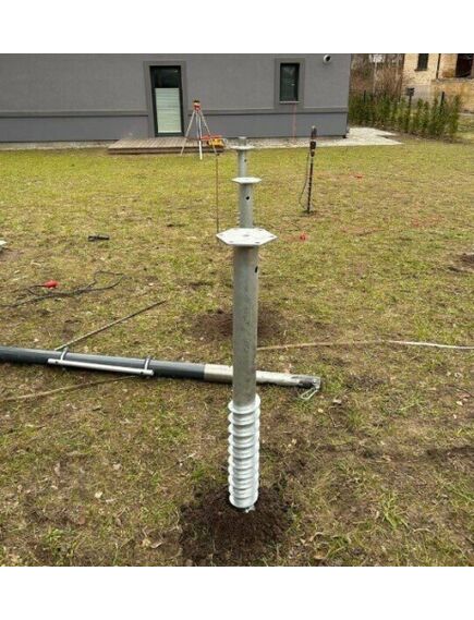 Skrūvpālis M 68X1400X2,0mm M12 HDG  EXTRA, 2 image