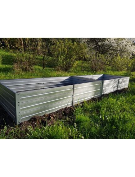 Paaugstinātā dārza dobe Klasika Garden 1500x750x300mm, cinkota;, 3 image