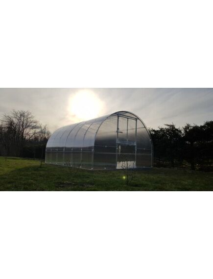 Siltumnīca KLASIKA TUBE 3x4m (12m2) ar pamatiem un 6mm polikarbonāta pārklājumu; 4779037491575, 2 image