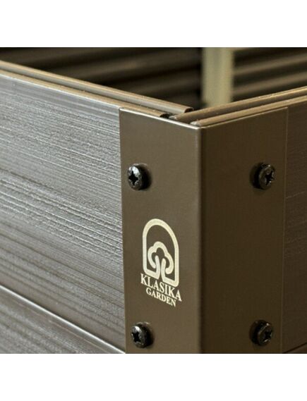 Paaugstinātā dārza dobe KLASIKA Woodlook 1500x750x300mm, brūna, 3 image