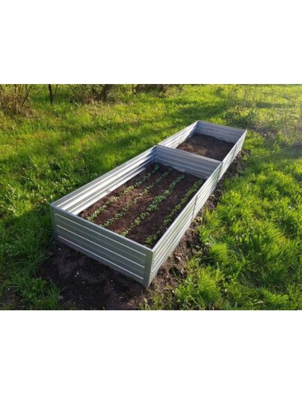 Paaugstinātā dārza dobe Klasika Garden 1500x750x300mm, cinkota;