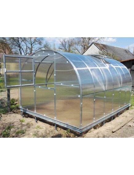 Siltumnīca KLASIKA 30 (3x10m) ar pamatiem un 4mm polikarbonāta pārklājumu; 4779037490479, 3 image