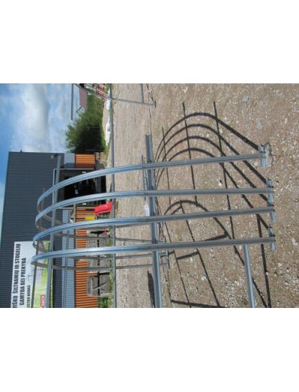 Pagarinājums 2m siltumnīcai BALTIC LT, karkass bez pārklājuma