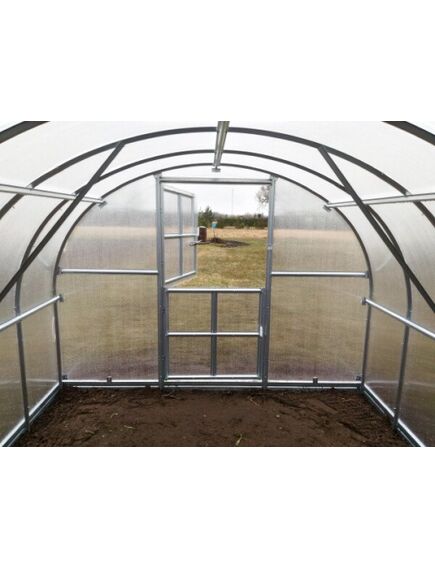 Siltumnīca KLASIKA 30 (3x10m) ar pamatiem un 4mm polikarbonāta pārklājumu; 4779037490479, 2 image