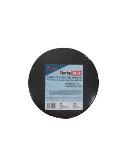 Самоклеющаяся уплотнительная лента 70мм х 30м;, изображение 3