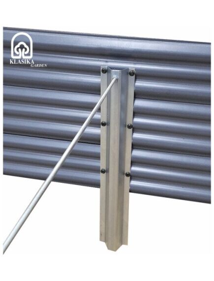 Paaugstinātā dārza dobe KLASIKA Woodlook 1500x750x300mm, pelēka, 2 image