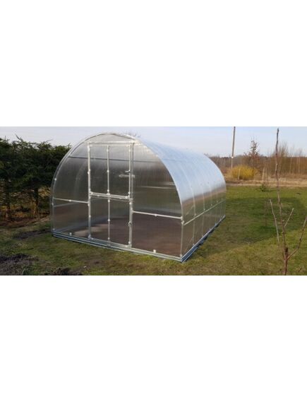 Karkass siltumnīcai KLASIKA TUBE ar pamatiem, 3x4m (12m2); bez pārklājuma, 2 image