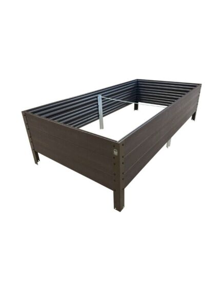 Paaugstinātā dārza dobe KLASIKA Woodlook 1500x750x300mm, brūna, 2 image