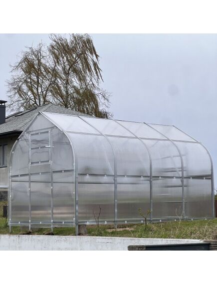 Siltumnīca KLASIKA DROP 2,5x4m ar 4mm polikarbonāta pārklājumu; 4779037494064