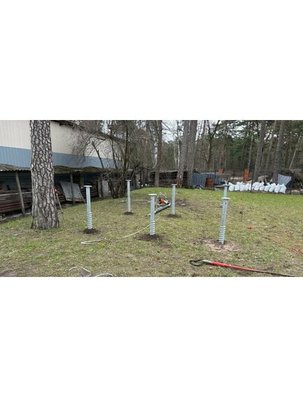 Skrūvpālis M 68X1400X2,0mm M12 HDG  EXTRA, 3 image