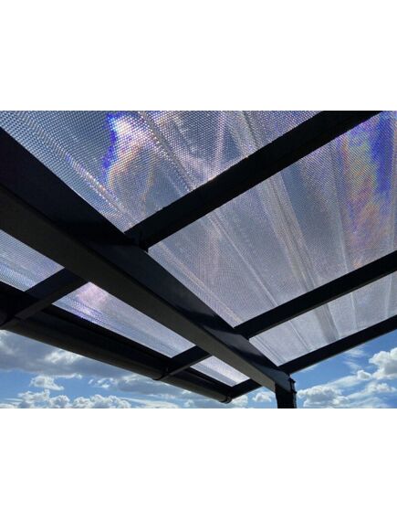 Профилированный лист поликарбоната DIAMOND TILE EFFECT 2.8 мм 0,954x4m, прозрачный, изображение 3