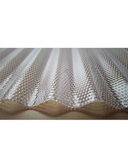 Profilētā polikarbonāta loksne DIAMOND SINUS 2,8 mm 1.045x6m, caurspīdīgs, 3 image