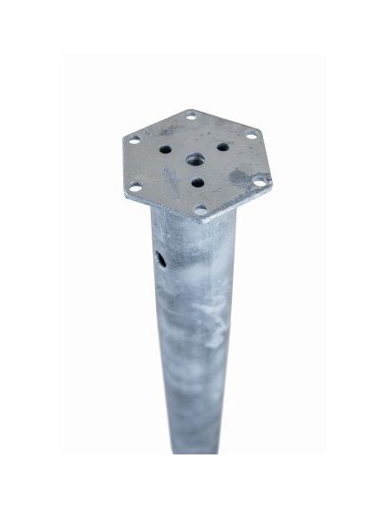 Skrūvpālis M 68X750X1,8mm M12 HDG, 2 image