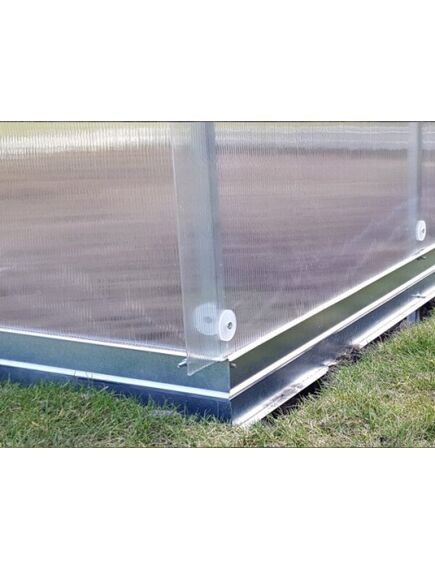 Siltumnīca KLASIKA TUBE 3x12m (36m2) ar pamatiem un 6mm polikarbonāta pārklājumu; 4779037492534, 3 image