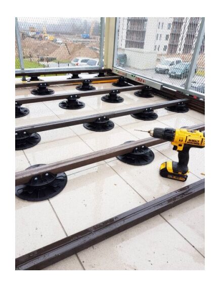 Regulējama terases atbalsta pēda 15-19 mm, 2 image