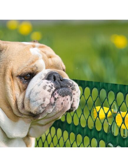 Floret – Dekoratīvs apmaļu siets 0,4x25m, zaļš