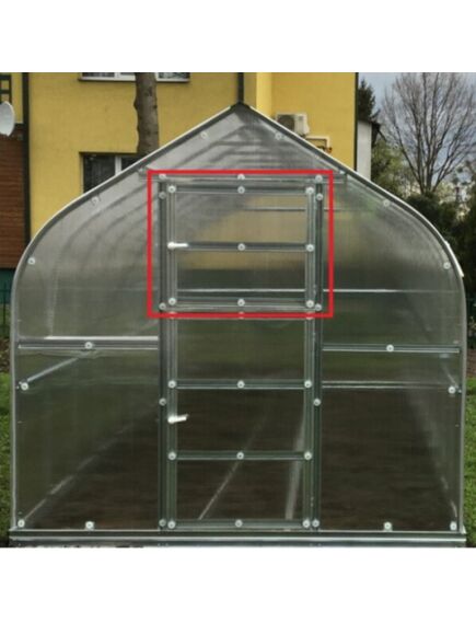 Papildus logs siltumnīcai KLASIKA STANDART 800x670mm, bez pārklājuma