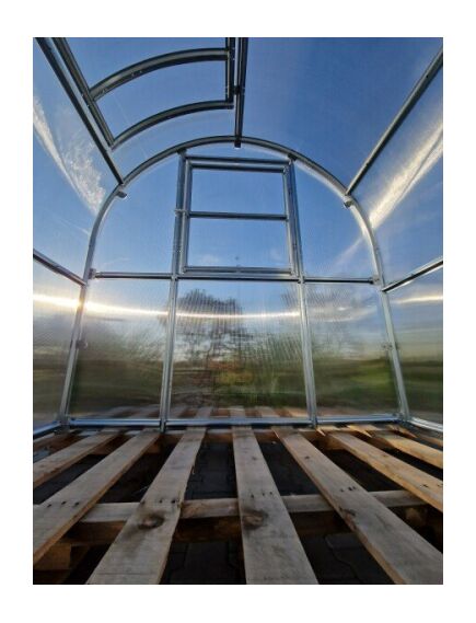 Siltumnīca KLASIKA SLIM 2x4m (8m2) ar 4mm polikarbonāta pārklājumu, 3 image