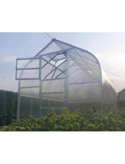 Siltumnīca KLASIKA STANDART 30 - 2,5x12m ar pamatiem un 4mm polikarbonāta pārklājumu; 4779037490554, 3 image