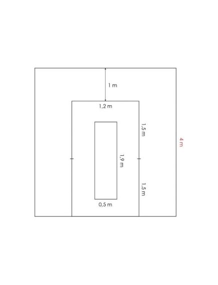 U formas ejas atdalītājs 4m garām siltumnīcām, 3 image