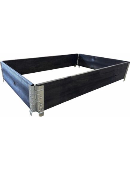 Paaugstinātā dārza dobe koka KLASIKA GARDEN, krāsota 1200×800×195 mm