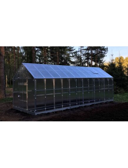 Pagarinājums 2m siltumnīcai KLASIKA HOUSE ar 6mm polikarbonāta pārklājumu., 2 image