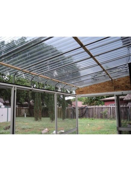 Профилированный лист ПВХ SINUS, 0.90x2.00m, прозрачный;, изображение 3