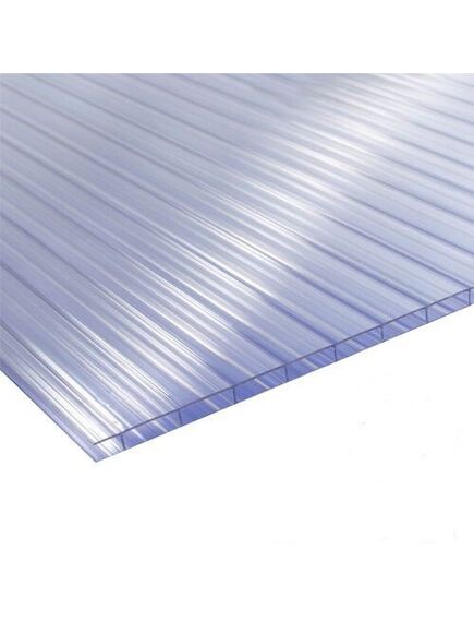 Šūnu polikarbonāts 4 mm, caurspīdīgs, 2.10x6m (12,60m2) 550 g/m2, 2 image