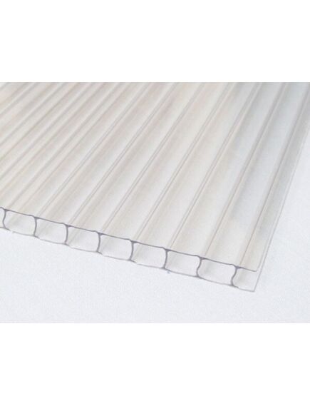 Šūnu polikarbonāts 10 mm, caurspīdīgs, 2,10x4m;