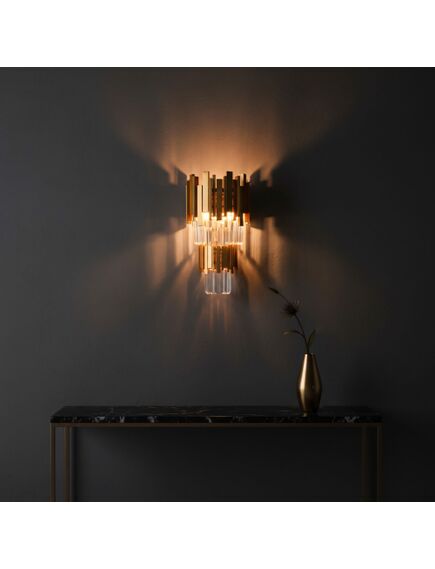 Toolight Kinkiet ścienny 312356 Złoty, 5 image