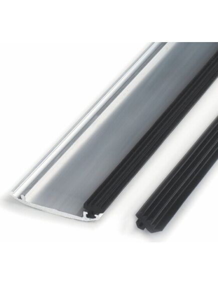 Алюминиевый соединительный верхний профиль с уплотнительными резинами 3м;, изображение 3