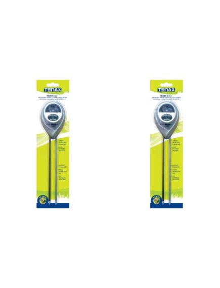 TENAX Testeris 3 vienā: Augsnes PH līmeņa, augsnes mitruma un gaismas intensitātes mērītājs - 26 cm