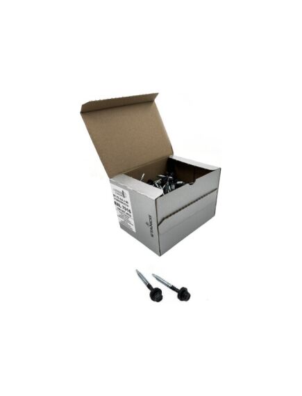 Stiprinājuma skrūves pie koka GT F2 4,8x50 mm, pelēka 100 gab/iepak.