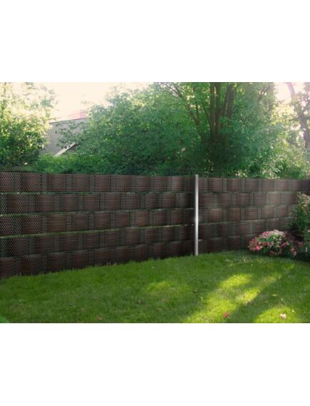 Žoga Lamile MIKKO RATTAN 12,75x0,0475 m (1200 g/m2) MK-01, tumši brūna