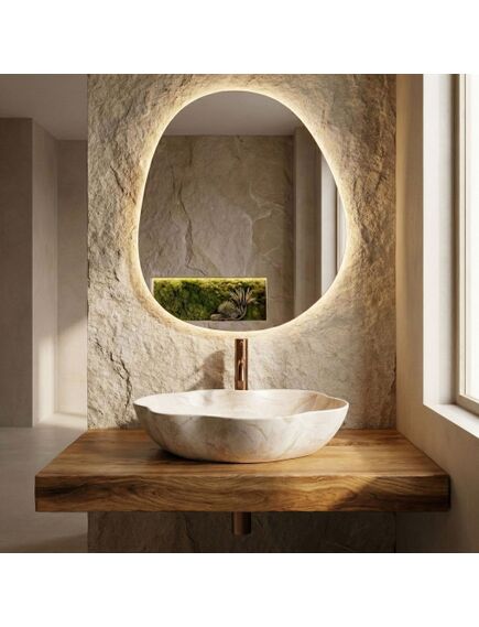 Rea Sanitary Umywalka nablatowa Rea Pearl Kallisto, 3 image