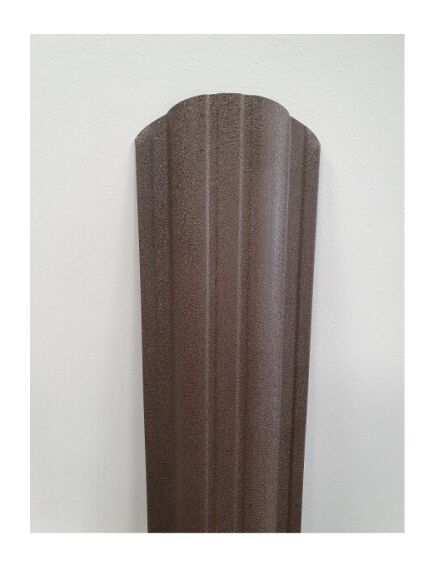 Profilēta metāla žoga štaketas POLO PMx2 RAL8019 (Pelēki brūna) 1500mm