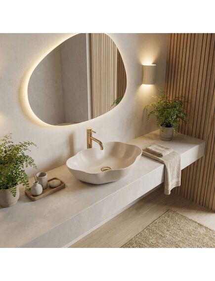 Rea Sanitary Umywalka nablatowa Rea Pearl Warm, 2 image