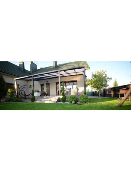 Šūnu polikarbonāts 10 mm, caurspīdīgs, 2,10x6m;, 3 image