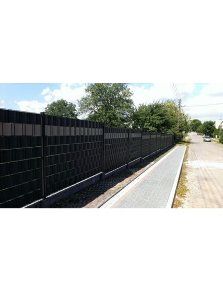 Žoga lamile MIKKO Economy 4,75x3500cm (450 g/m2) RAL7016, tumši pelēka + 28 gab. turētāji, 2 image