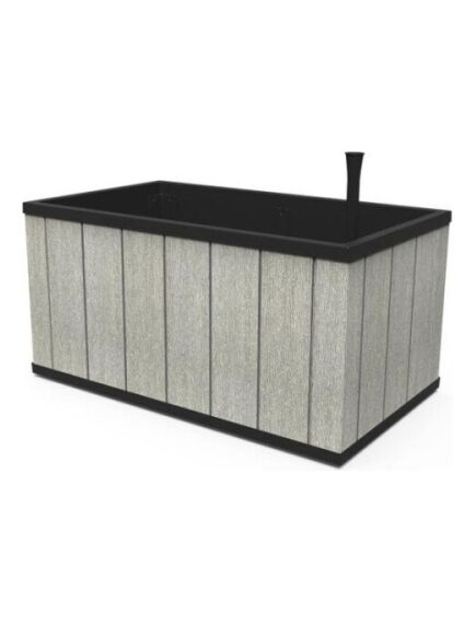 KETER Sequoia Duotech Medium puķu pods, pelēks, 2 image