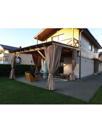 Ūdens necaurlaidīgi audumi OXFORD 156 (Tumši pelēks) Platums 1,6m, 3 image