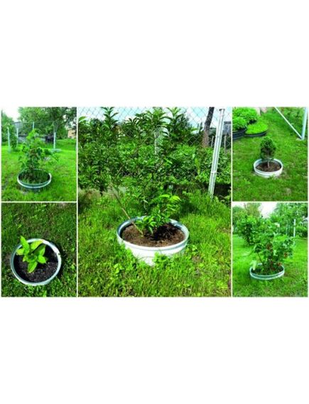 Металлическая окантовка - сепаратор (кольцевая) оцинкованная; ~ 50 см;