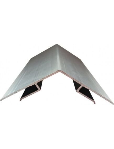 Алюминиевый конек для 6 мм поликарбоната 2,10m, изображение 3