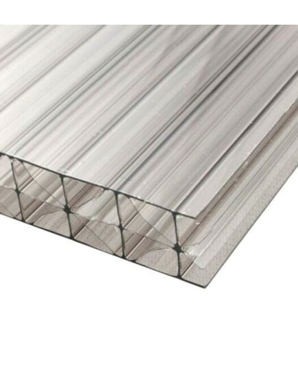 Поликарбонат 16mm; 6x2,1m, прозрачный