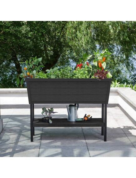 KETER URBAN BLOOMER puķu pods, pelēks, 2 image