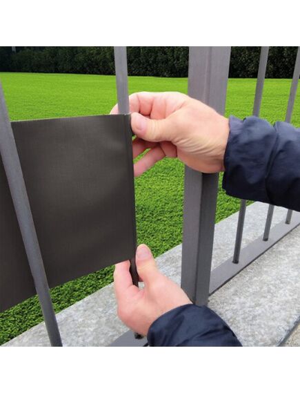 Žoga lamile TENAX TWIST  3500x19cm (450 g/m2) Tumši pelēka + 25 gab. nobeiguma klipši, 2 image