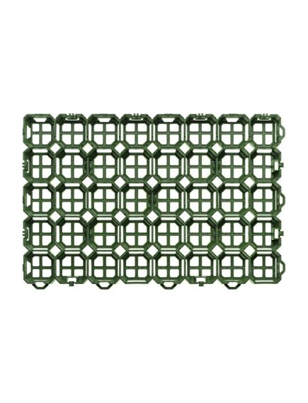 Решетка для газона SG6, 57,5x38x4 см, зеленая;