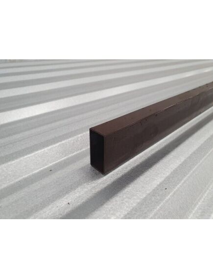 Horizontālais profils žogam 20/40, 3m, RAL8017